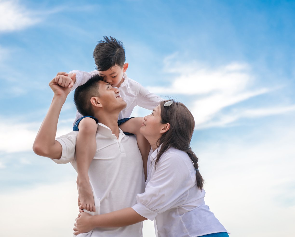 Portrait of Happy Family